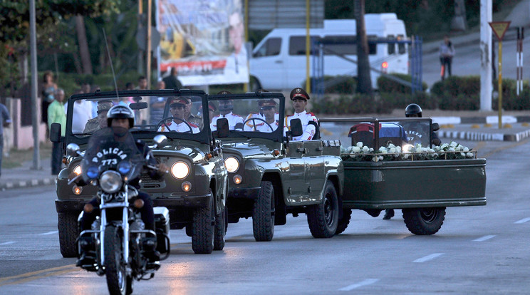 Fidel Castro temetése / Fotó: AFP