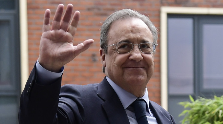 Pérez marad a Real Madrid elnöke /Fotó: AFP