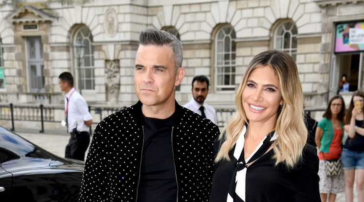 Robbie Williams és felesége /Fotó: Northfoto