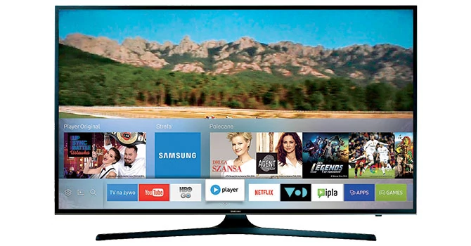 Większość aktualnych smart TV wyświetla ulubione aplikacje danego użytkownika na łatwo dostępnym pasku szybkiego wyboru. Dzięki temu zmiana wyświetlanych treści jest szybka.