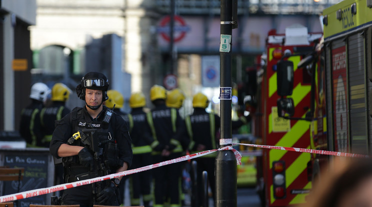 A londoni metrón robbantott az Iszlám Állam / Fotó: AFP