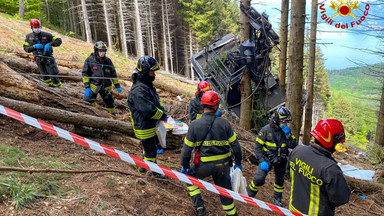 Trzy osoby aresztowane w związku z katastrofą kolejki górskiej we Włoszech