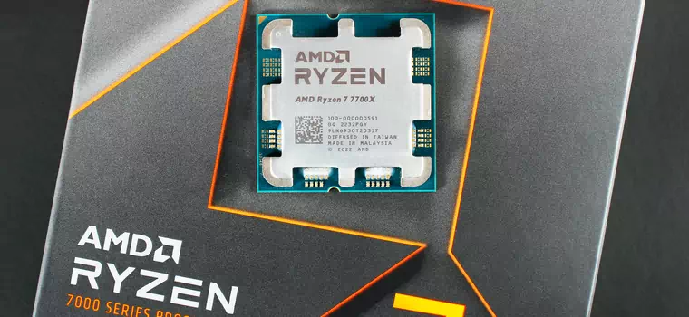 Test AMD Ryzen 7 7700X: świetny procesor... gdyby nie Intel Core i7-13700K