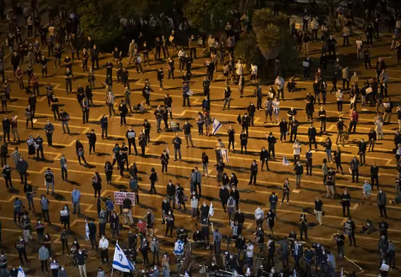 Największy protest czasów epidemii. Tysiące Izraelczyków wyszły na ulice