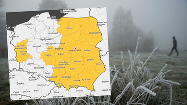 Niebezpieczna pogoda w całej Polsce. IMGW alarmuje o mgłach, mrozach i ślizgawicy