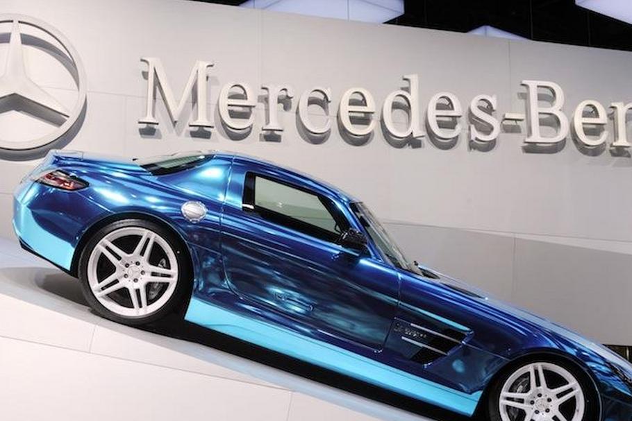 SLS AMG Coupé Electric Drive samochodem przyszłości Mercedesa