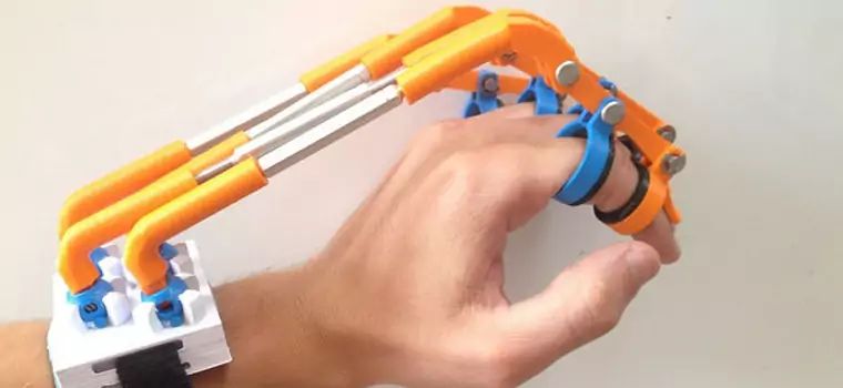 Spiderhand: egzoszkielet z drukarki 3D, dla ofiar wylewu