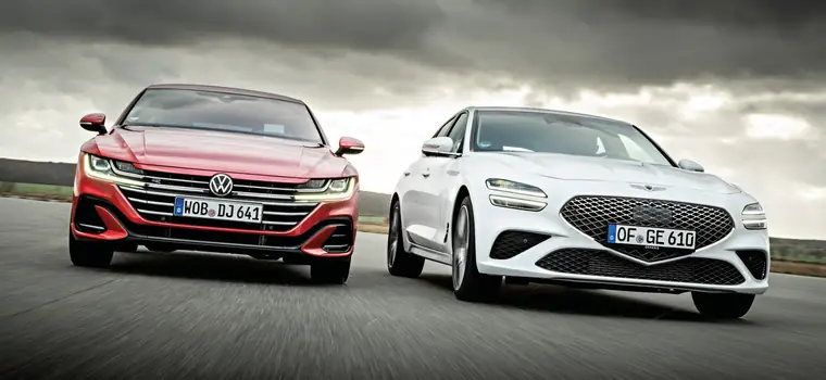 Znasz taką markę premium? Genesis G70 kontra VW Arteon, czyli pojedynek w klasie biznes