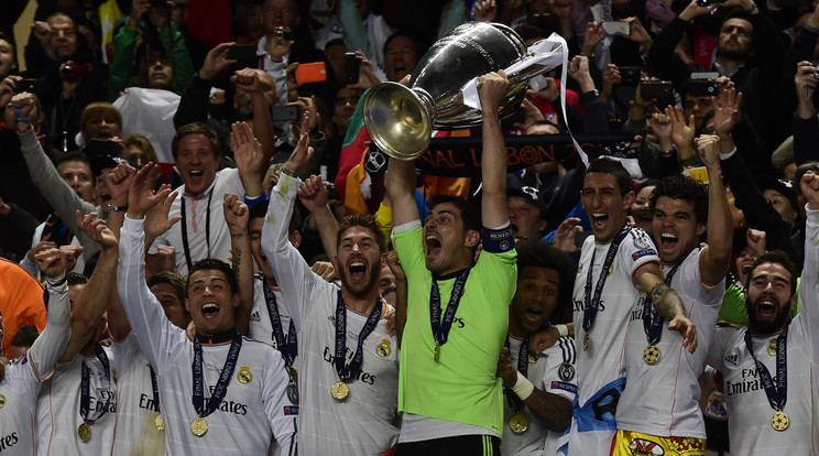 Vajon sikerül újra felülnie Európa trónjára a Real Madridnak? /Fotó: AFP
