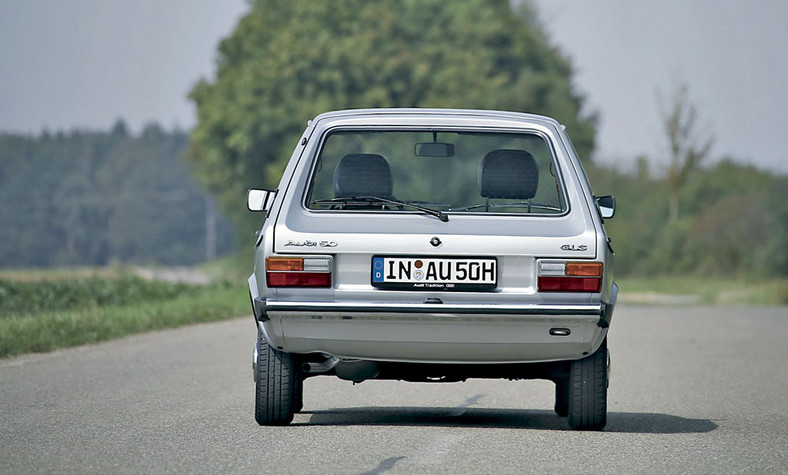 Audi 50 - klasyk, który wyprzedził Golfa