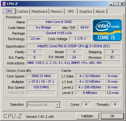 CPU-Z wciąż źle wykrywa ten procesor