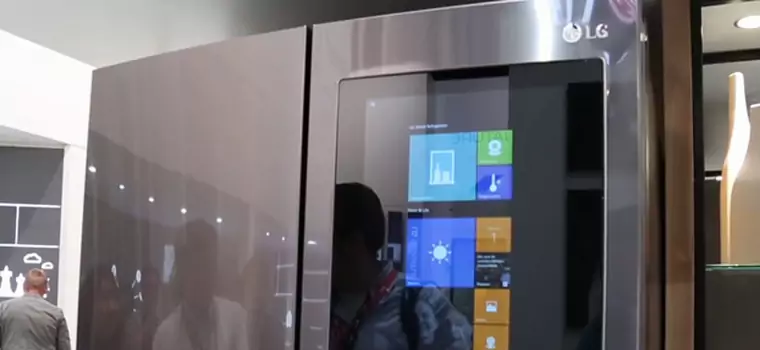 LG Smart InstaView - lodówka z Cortaną i 21,5-calowym panelem dotykowym (IFA 2016)
