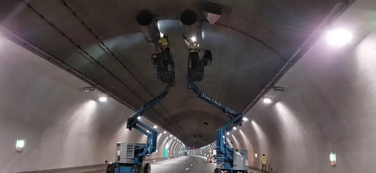 Nowy tunel już w naprawie. Problemy pojawiły się dwa miesiące po oddaniu