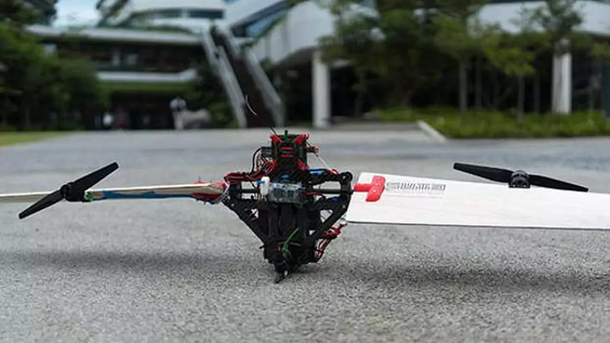 THOR – dron transformujący się z samolotu w helikopter