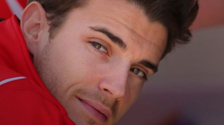 Jules Bianchi versenybaleset után, nagyon fiatalon halt meg /Fotó: Twitter