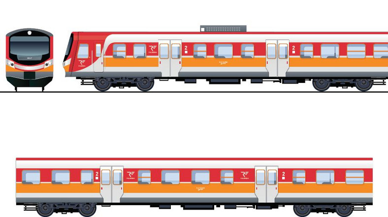 Przewozy Regionalne (PolRegio) - nowe malowanie pociągów