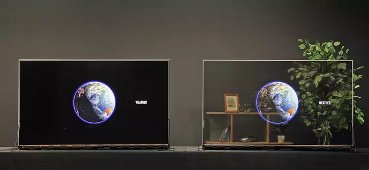 Panasonic przedstawia przezroczyste telewizory OLED – modele TP-55ZT110 i TP-55T100