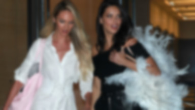 Adriana Lima i Candice Swanepoel odsłaniają ciało w drodze na przymiarki do pokazu Victoria's Secret