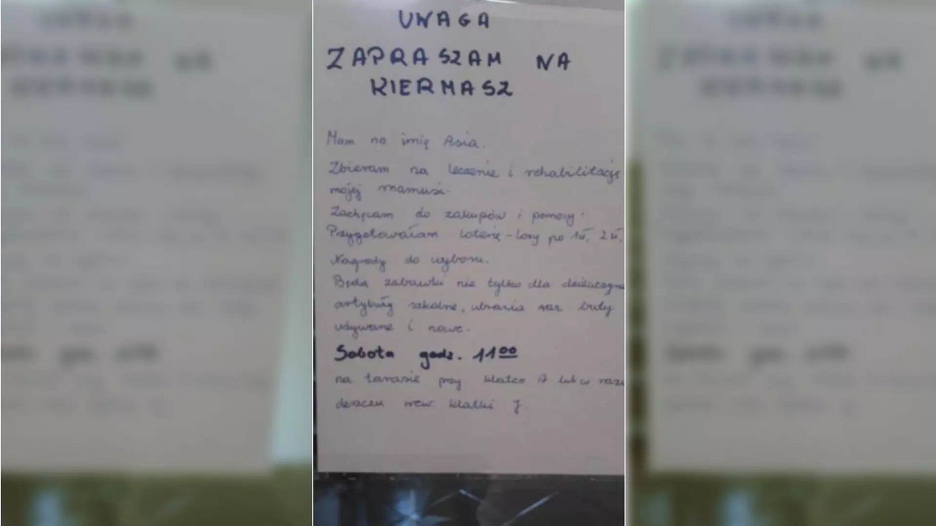 8-letnia Asia urządziła kiermasz, żeby pomóc chorej mamie, ale ludzie i tak donieśli na nią do urzędu