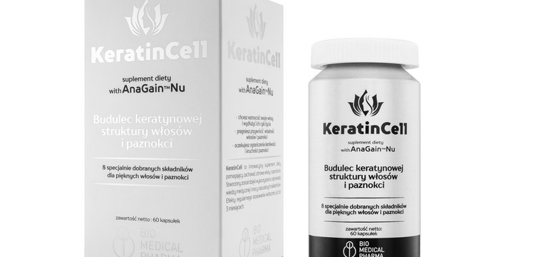 KeratinCell – wsparcie keratynowej struktury włosów i paznokci