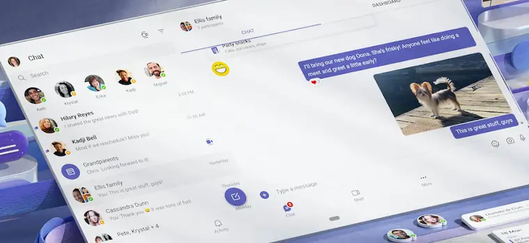 Microsoft Teams dostaje lepszy czat. W drodze jest też inna nowość