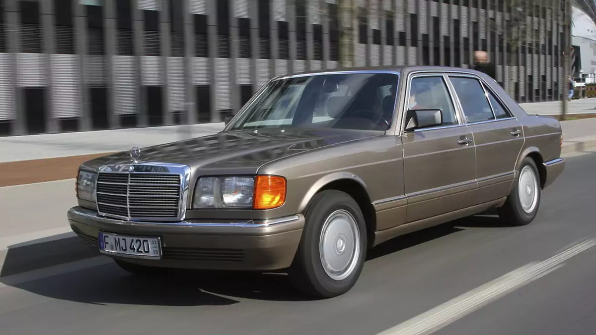 Mercedes W126 - wcale nie musi być "pięćsetka"