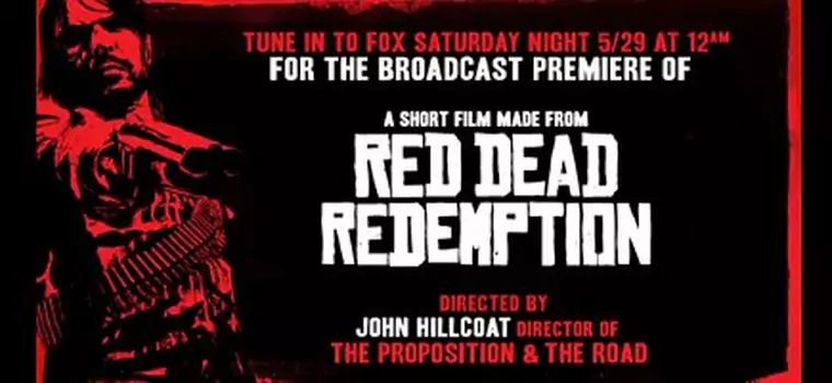 W sobotę telewizja Fox wyemituje animowany film Red Dead Redemption
