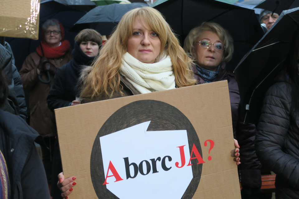 Międzynarodowy Strajk Kobiet: Lublin, Fot. Sebastian Białach