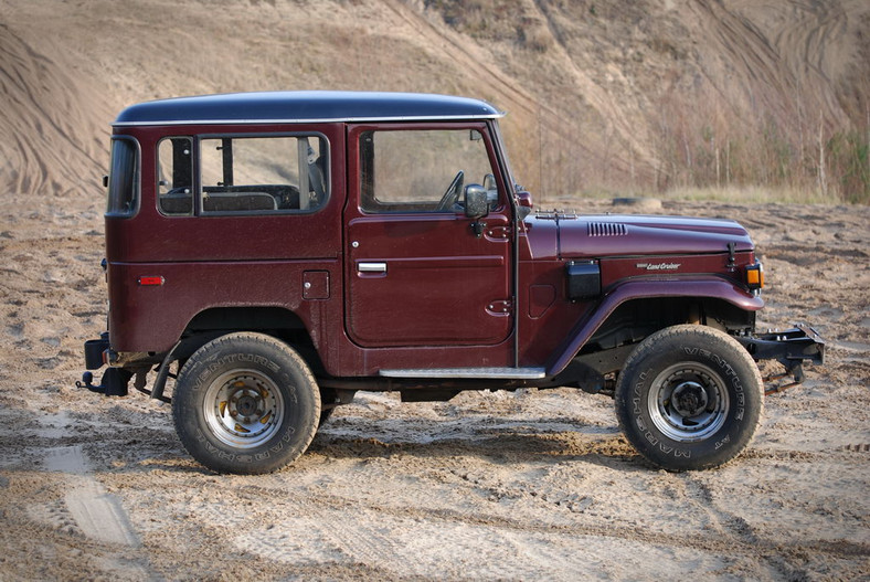 Land Cruiser BJ42 przed renowacją