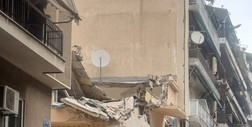 Budynek zawalił się niedaleko centrum Aten. Jedna osoba nie żyje