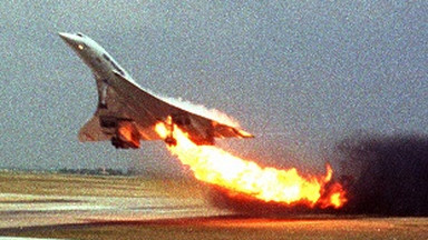 "Concorde, masz płomienie za sobą". Katastrofa legendarnego samolotu [Historia]