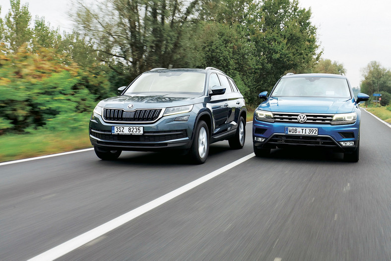 Porównanie: Skoda Kodiaq kontra VW Tiguan