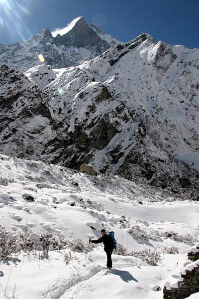 Galeria Nepal - trekking do  Południowego Sanktuarium  Annapurny, obrazek 21