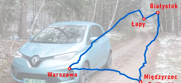 Jeden (trudny) dzień z życia Renault Zoe