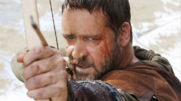 Robin Hood szerepében Russell Crowe (Fotó: RAS-archív)