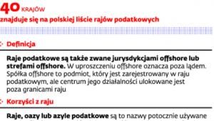 Inwestycje w rajach podatkowych