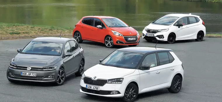 Honda Jazz kontra Peugeot 208, Skoda Fabia i VW Polo - małe, ale z pazurem