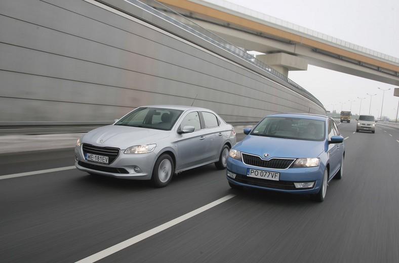 Peugeot 301 kontra Skoda Rapid: limuzyny małego formatu