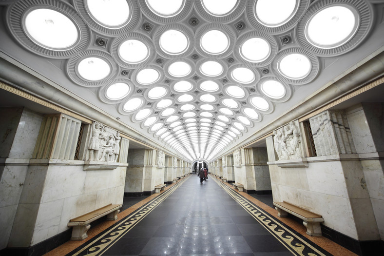 Moskiewskie metro: stacja Elektrozavodskaya Fot. Shutterstock