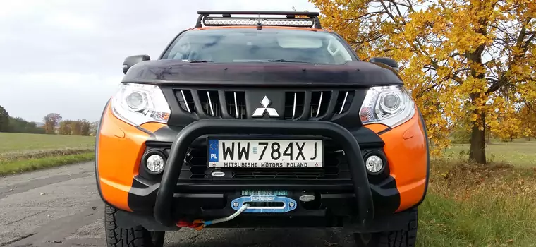 Mitsubishi L200 Monster - nie boi się ciężkiej roboty | TEST