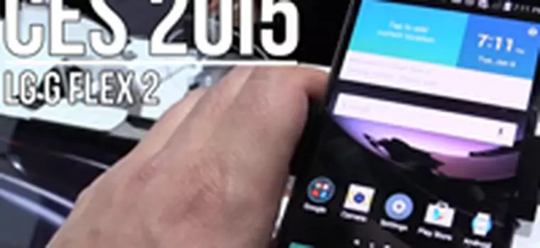 LG G Flex 2 - szybki rzut oka na targach CES 2015