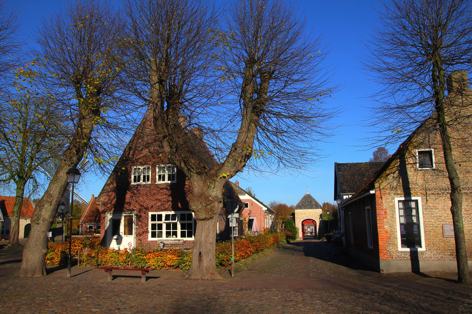 Bourtange - miasto-twierdza w Holandii