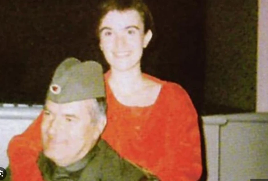 Ratko Mladić sa ćerkom Anom