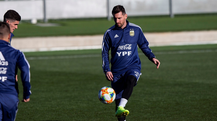 Lionel Messi most csak egy barátságos meccsre tér vissza/ Fotó: MTI EPA