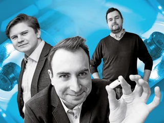 Od lewej: Jakub Niemczuk, Maciej Wysocki i Robert Stachurski. W oparciu o nowatorskie kapsułki badawcze twórcy Biocamu chcą zbudować wszechstronną firmę technologiczną. 