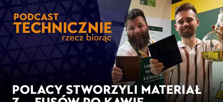 Polacy stworzyli materiał z… fusów po kawie. Milionowy biznes? [PODCAST]