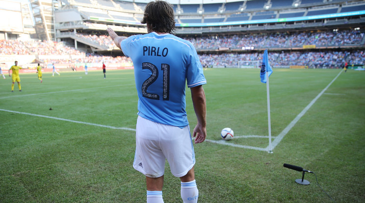 Végül gólpasszal javította ki a hibáját Pirlo /Fotó: AFP