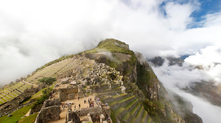 Machu Picchu, az inka fellegvárnál történt a tragédia / Fotó: AFP