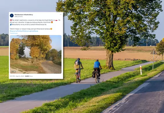 Ministerstwo przebudowało lokalną drogę. "Było ładnie, jest brzydko"