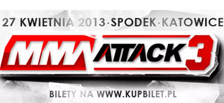 Burneika vs Ozdoba. Transmisja online z MMA Attack 3 tylko w ipla.tv!